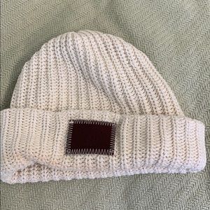 Cream Love Your Melon Beanie NWOT